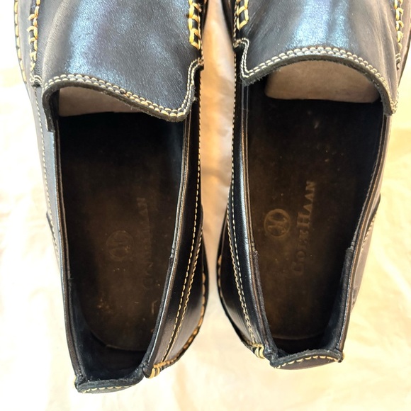 NWOT Cole Haan Black Driving leather loafers Moccasins Nike Air soles SZ 11 M main image 6